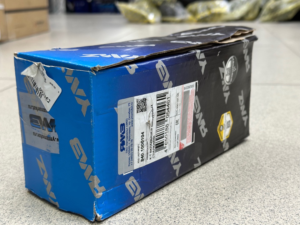 Вкладыши шатунные ЯМЗ-840 Р0 АВТОДИЗЕЛЬ