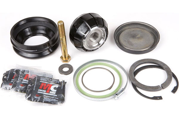 Сайлентблок V-обр. реактивной тяги HOWO, SHAANXI ремкомплект ROSTAR