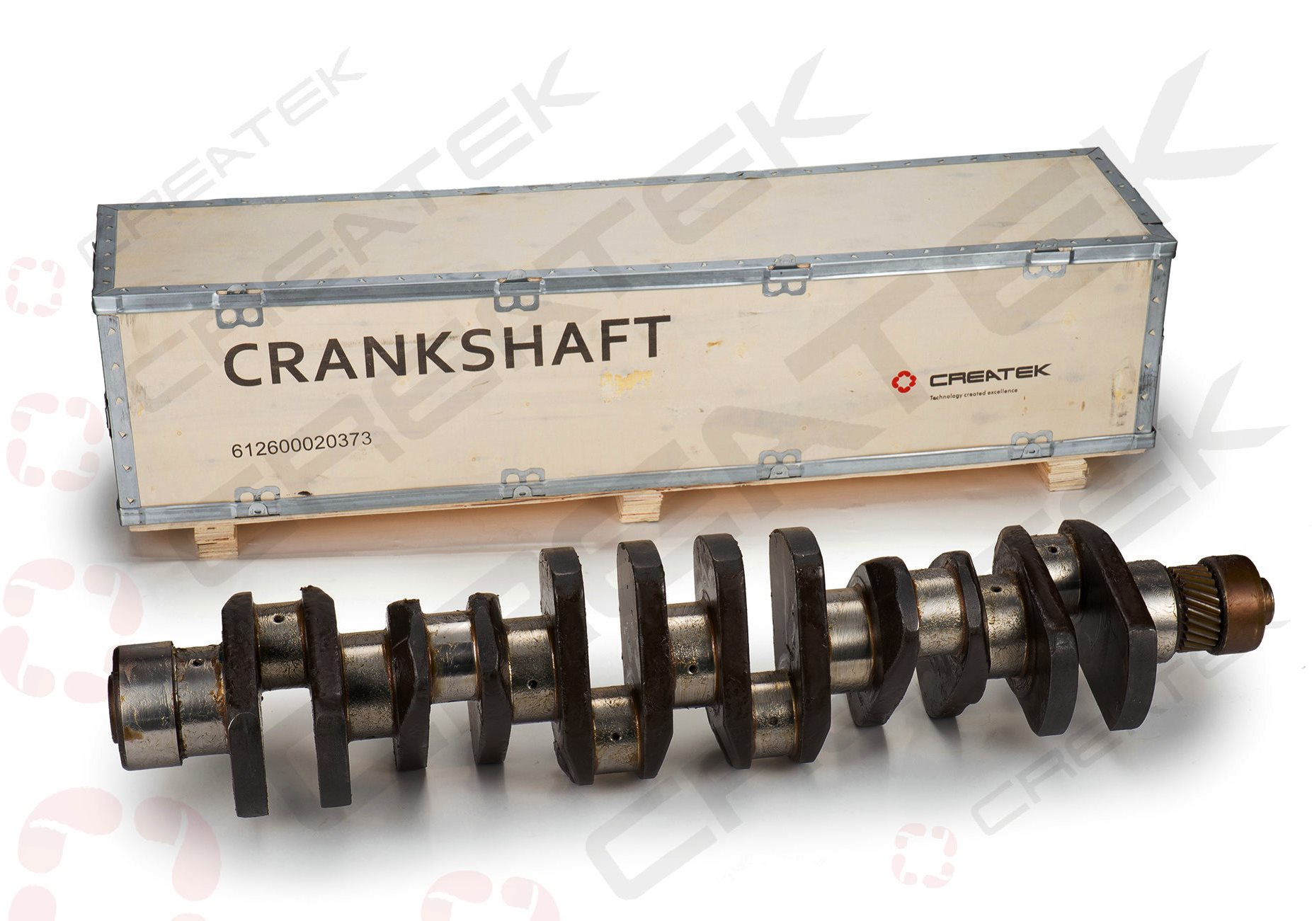 Вал коленчатый SHAANXI WP10 CREATEK