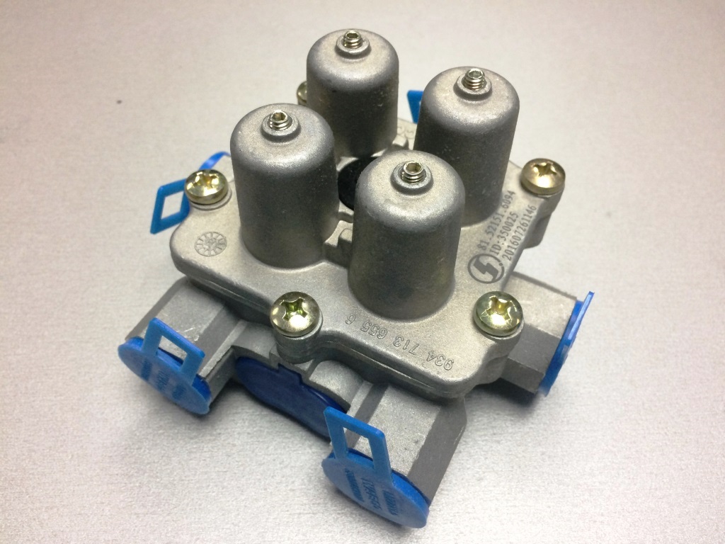 Клапан воздушной системы 4-х контурный SHAANXI