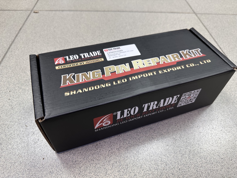 Шкворень SHAANXI Х-3000 6Х6 (на 1 ось) РЕМКОМПЛЕКТ LEO 600328А