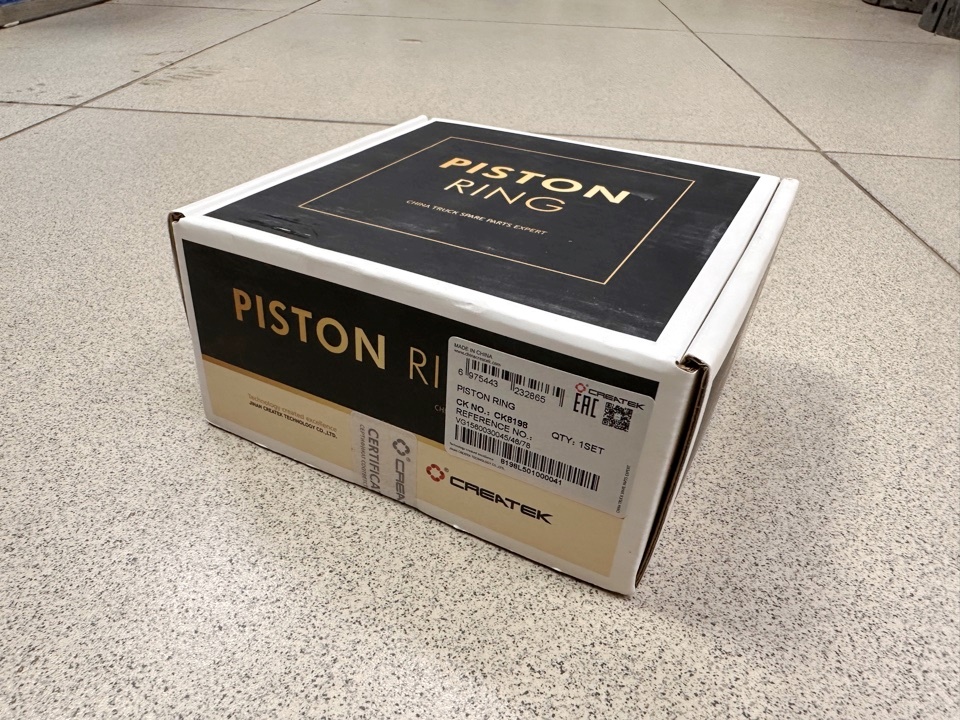 Кольца поршневые WD, WP (к-т) CREATEK