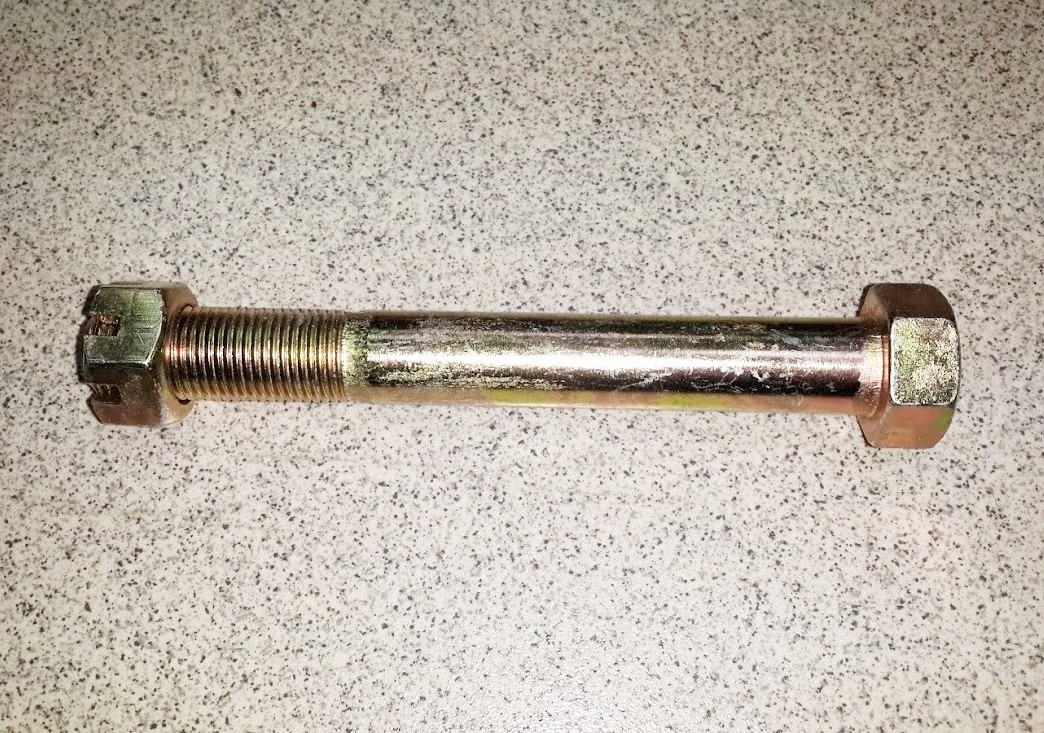 Болт амортизатора подвески HOWO верхний длинный М16х1.5х130