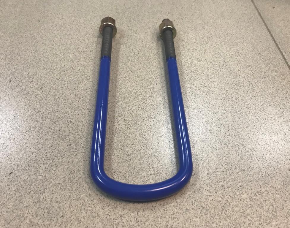 Стремянка HOWO.SHAANXI 18х340 передняя синяя