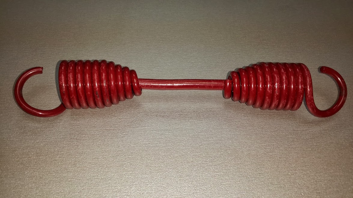 Пружина тормозных колодок L=220 HOWO, SHAANXI