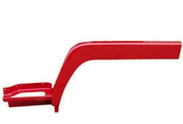 Крыло HOWO ЕВРО-2 кабины правое (со спальником) (красное)