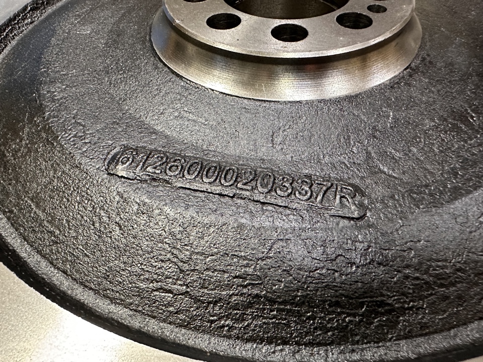 Маховик WP10 SHAANXI (миксер)