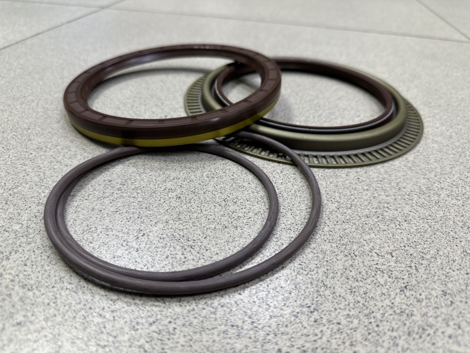 Сальник ступицы SHAANXI F3000 145х175х13/14 задней (к-т из 2-х шт) QINYAN