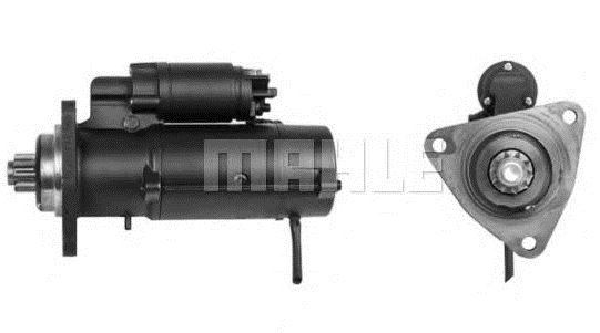 Стартер МАЗ, Урал дв.ЯМЗ-534, 536 ЕВРО-4 24V 4кВт (AZF 4137) MAHLE