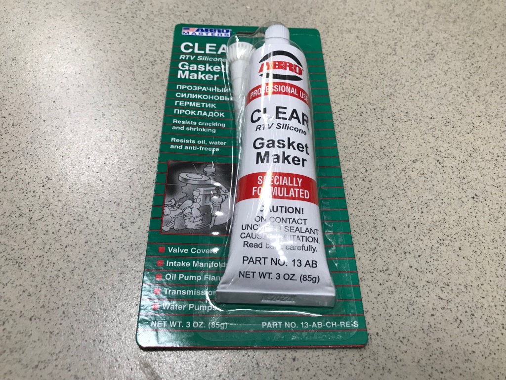 Герметик-прокладка 85 гр. (прозрачный) АBRO 13АВ