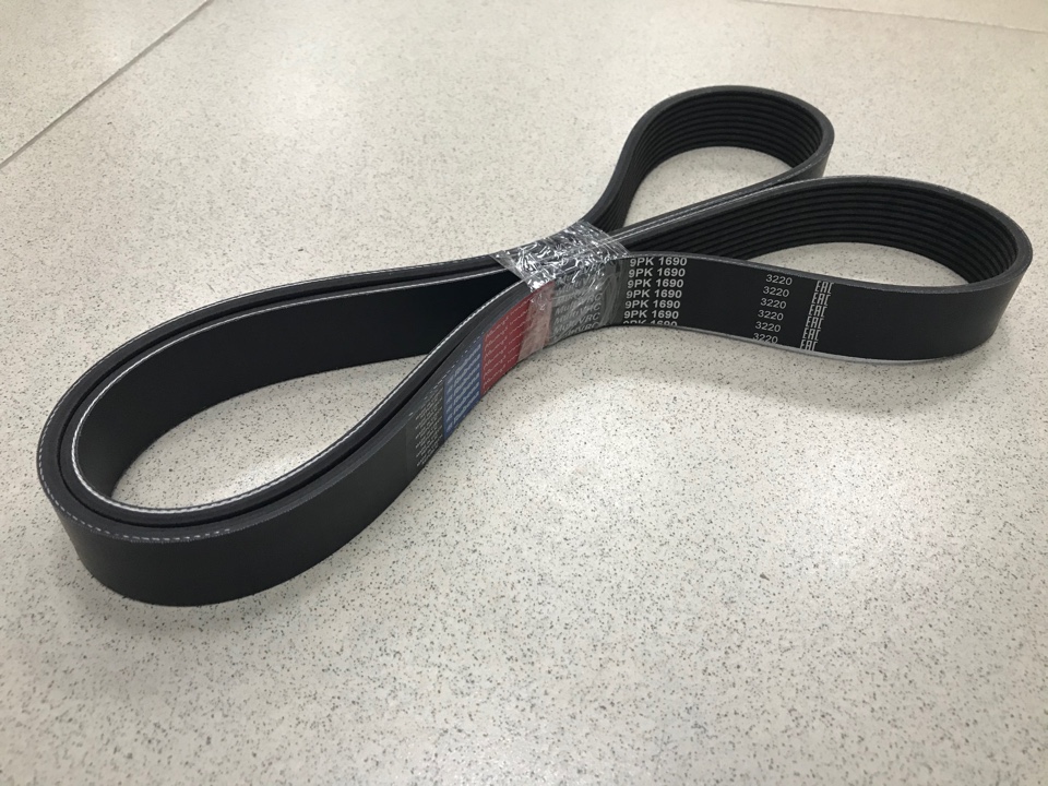 Ремень 1690-9PK привода вентилятора ЯМЗ ЕВРО-3