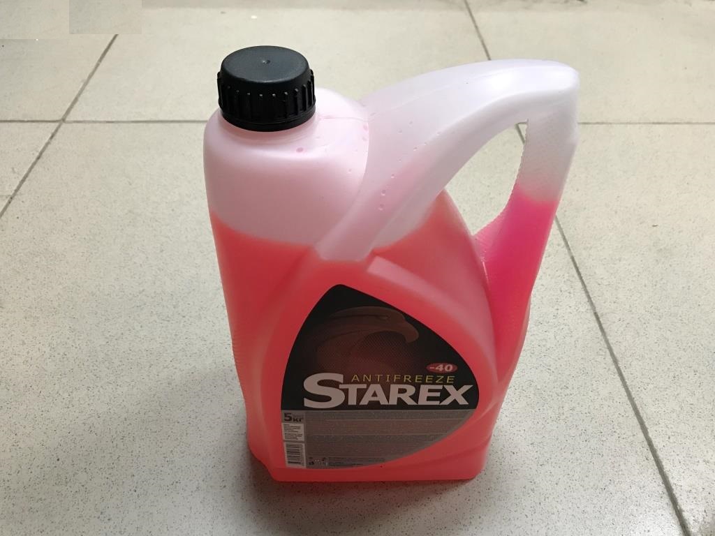 Антифриз 5кг (-50) красный Starex