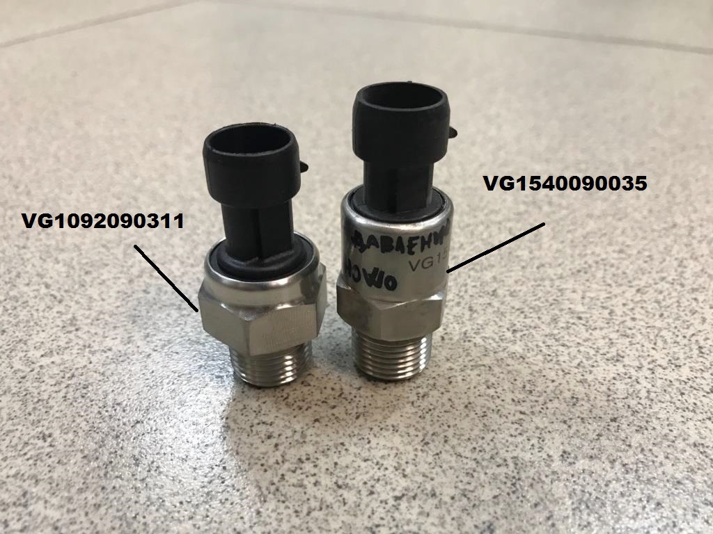 Датчик давления масла HOWO EВРО-3