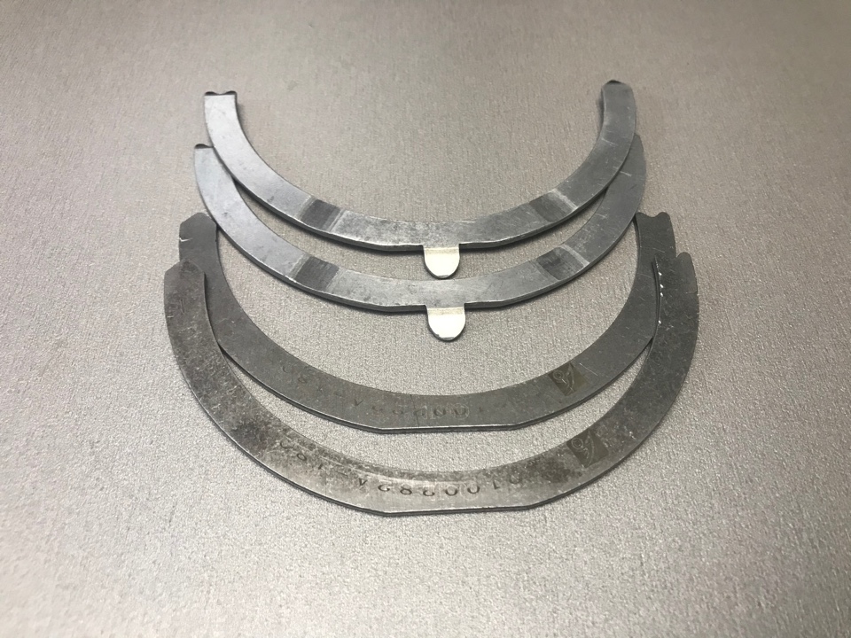 Полукольца коленвала WP-10 (К-Т из 4шт) LEO TRADE