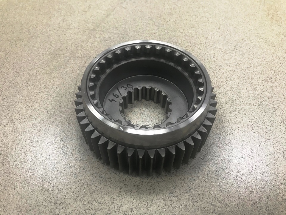 Шестерня демультипликатора КПП-12JSD200A (внутр. 30 зуб, наружные 46 зуб)