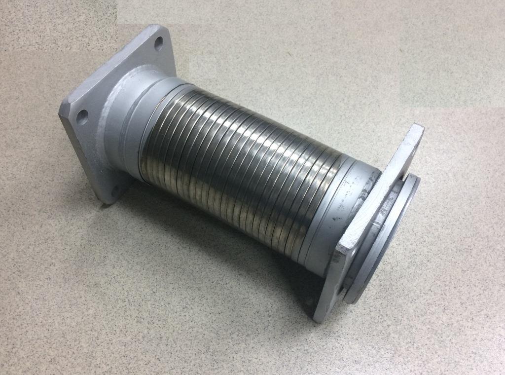 Гофра глушителя SHAANXI с фланцем L=275 Ф105мм