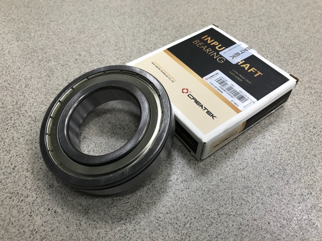 Подшипник КПП FULLER 12JS HOWO,SHAANXI с проточкой CREATEK