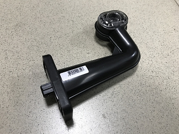 Фонарь габаритный правый 24V (рожок, красный/белый, светодиод, колодка AMP) Руденск