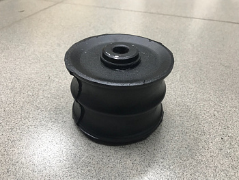 Подушка двигателя SHAANXI F3000 задняя (КПП)