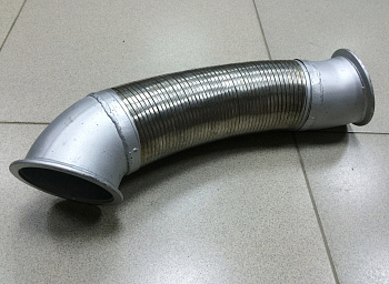 Гофра глушителя SHAANXI L=600, D=150