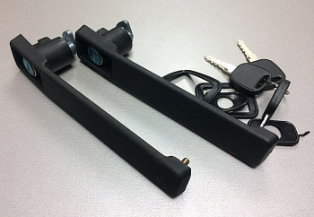 Комплект ручек двери кабины наружная SHAANXI