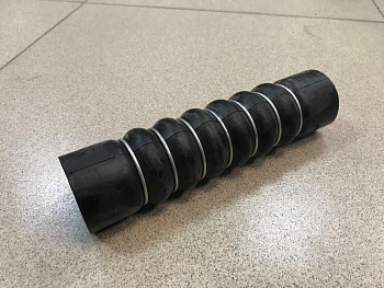 Патрубок радиатора HOWO нижний (прямой) (D=65, d=55, L=250) 