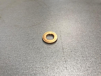 Шайба форсунки HOWO ЕВРО-3 (медь) d=7,D=19