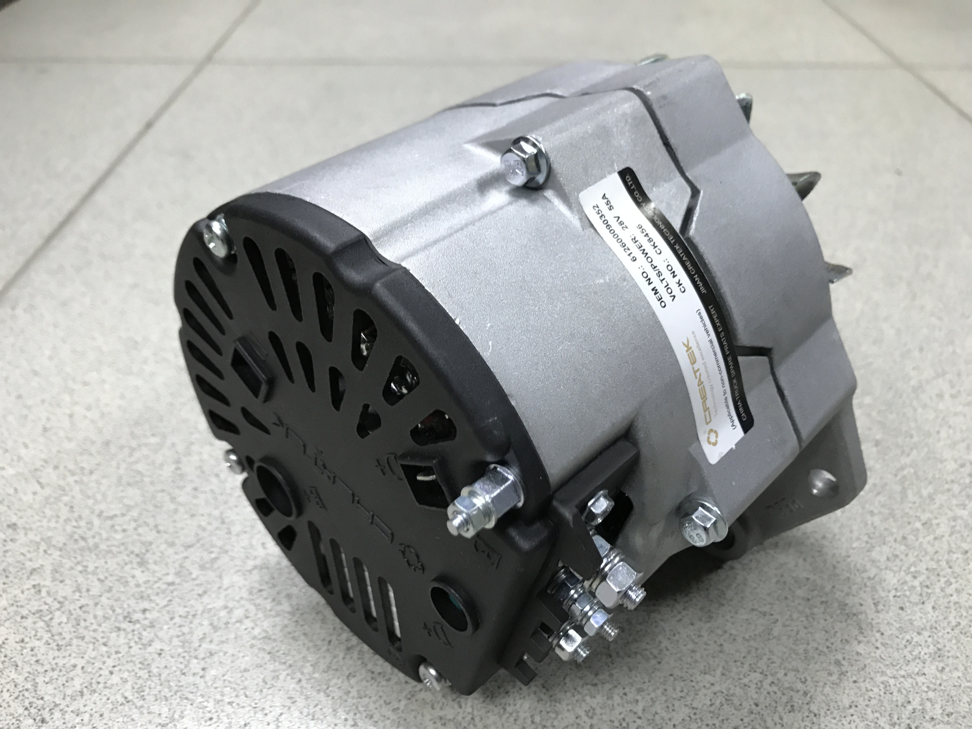 Генератор HOWO, SHAANXI 28V 55A CREATEK CK8456