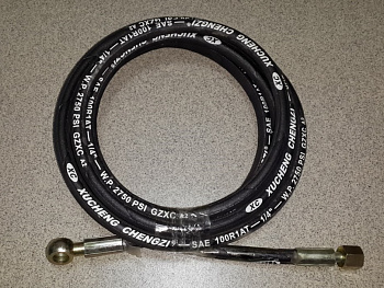 Шланг ПГУ HOWO,SHAANXI сцепления L=4,0М 