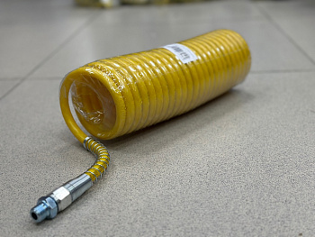 Шланг прицепа воздуховод 7.5 м М16 желтый SORL 