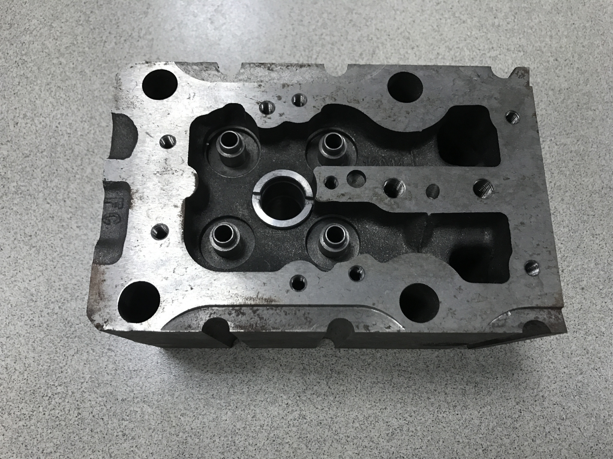 Головка блока цилиндров WD-615 ЕВРО-3 HOWO