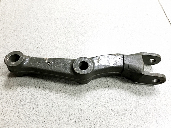 Кронштейн амортизатора HOWO, SHAANXI нижний с вилкой 