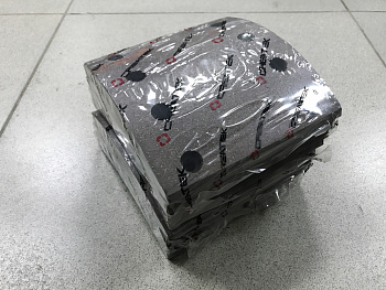 Накладка тормозная HOWO, SHAANXI F2000 задняя CREATEK СК8102