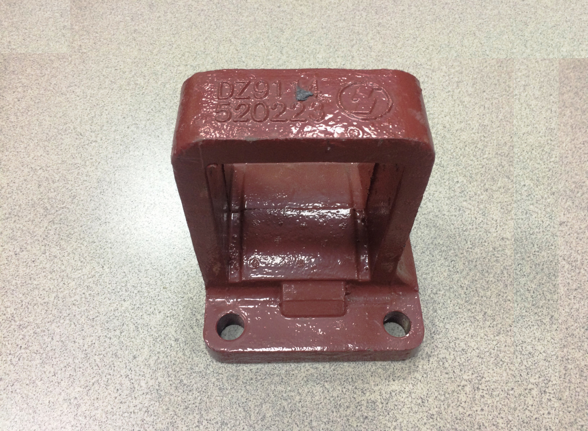 Кронштейн рессоры SHAANXI задний левый