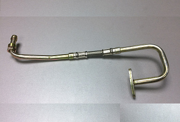 Трубка подвода масла к ТКР SHAANXI (подача) ЕВРО-2