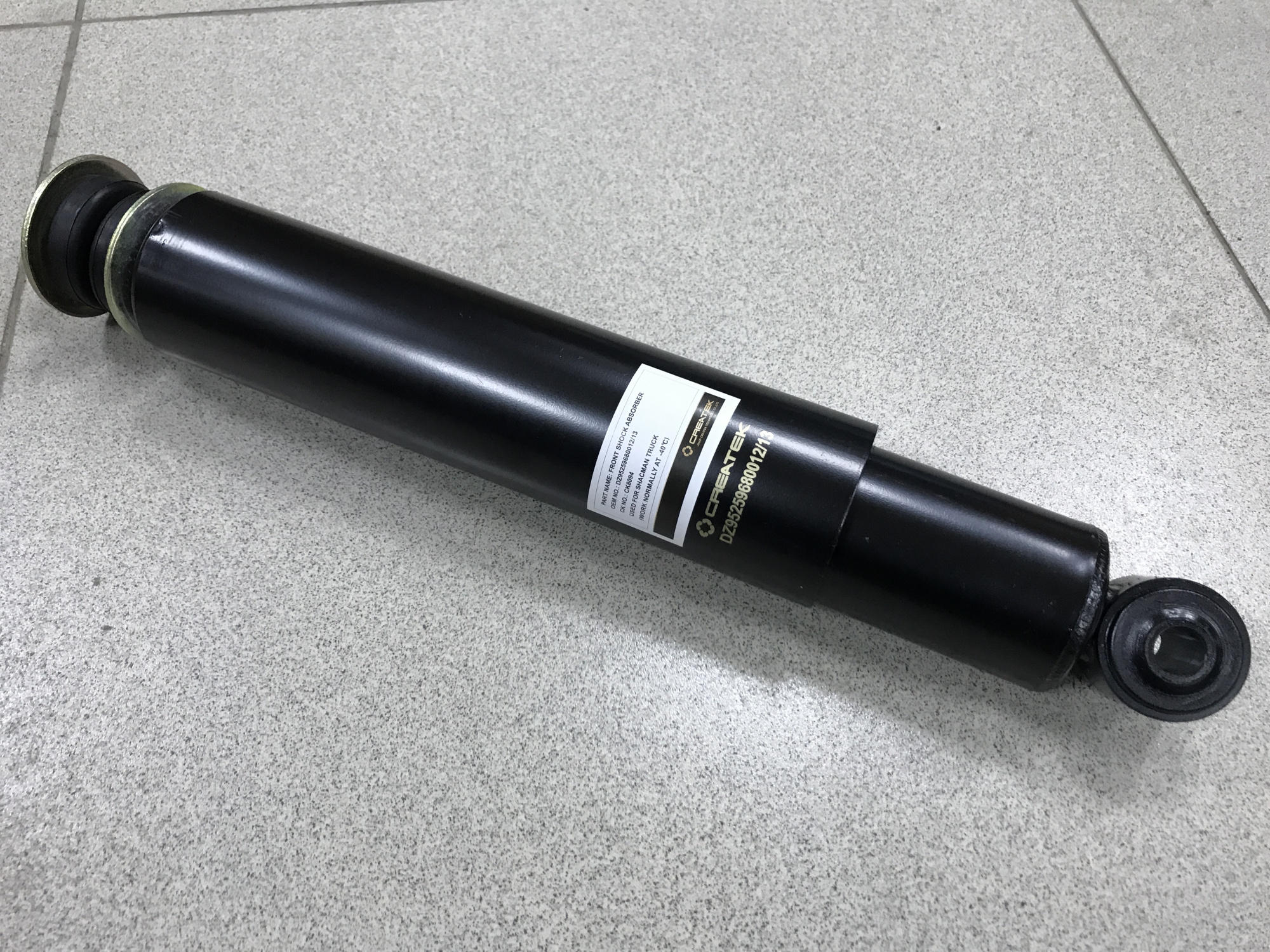 Амортизатор передний SHAANXI (ухо/шток) СREATEK