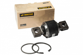 Сайлентблок реактивной тяги 152*85*57 HOWO, SHAANXI ремкомплект ROSTAR