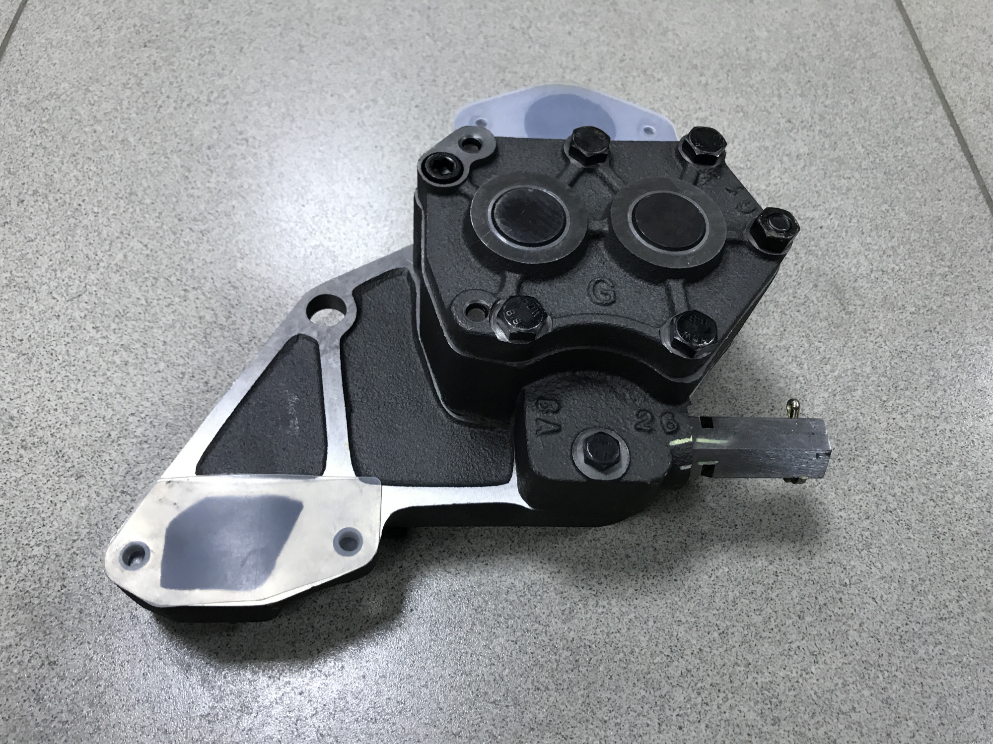 Насос масляный WD-615 HOWO, SHAANXI