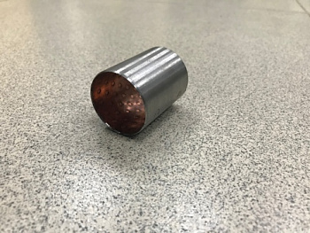 Втулка колодки тормозной передней HOWO, SHAANXI (37*35*48,5)