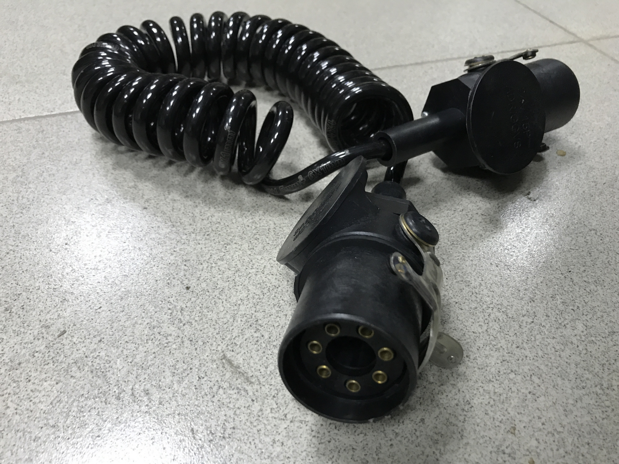 Провод электрический прицепа 7-ми контактный (АВS) СМ