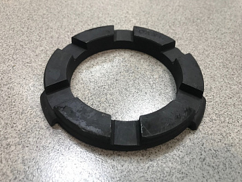 Кольцо корзины сцепления HOWO, SHAANXI упорное Ф420 (широкие лапки) 