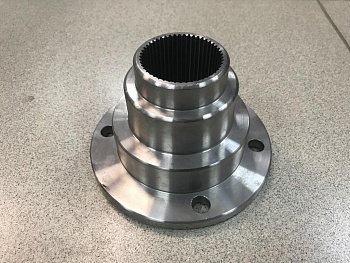 Фланец КПП Fuller хвостовика HOWO, SHAANXI (4-отв,D-180,Н-100,Z-49) 