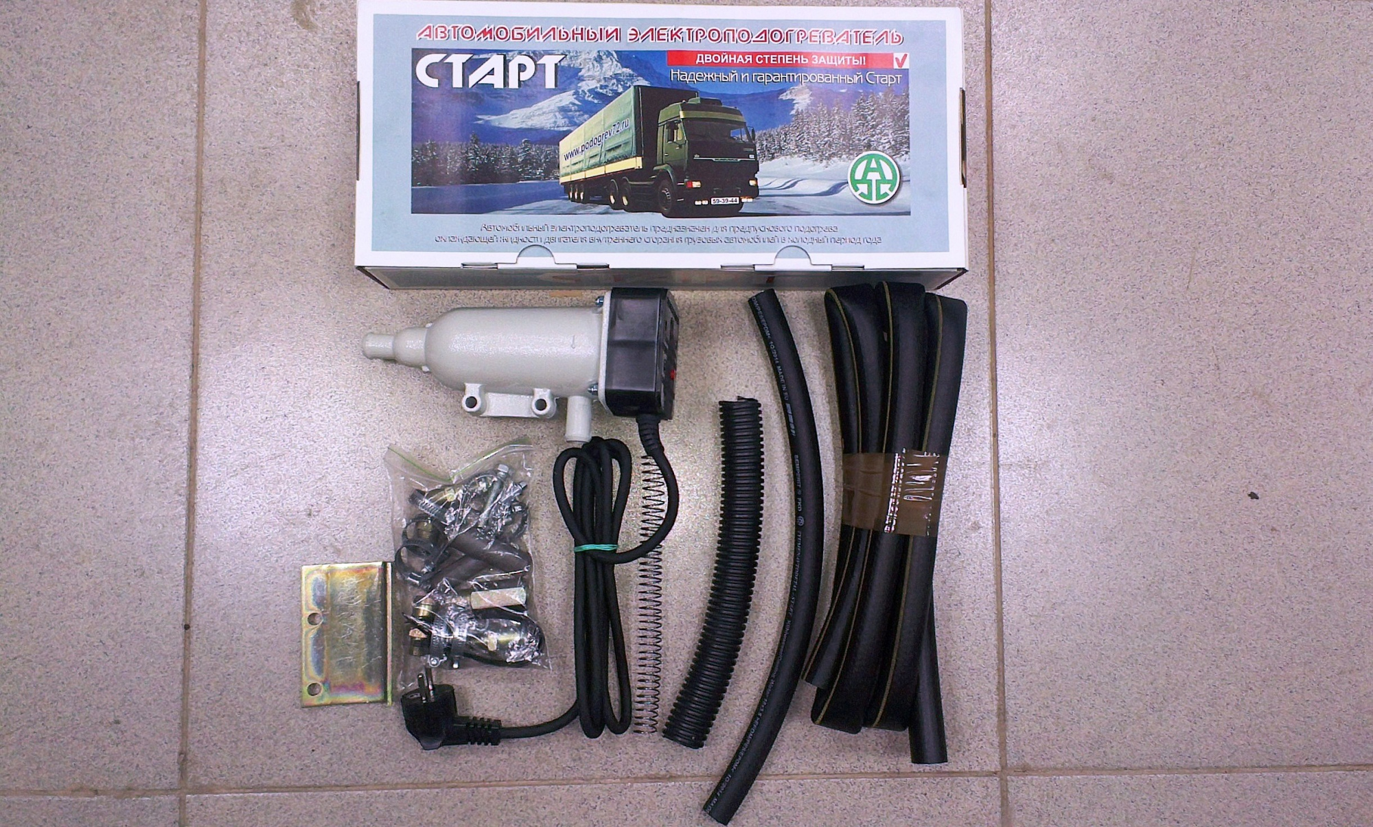 Электроподогреватель УРАЛ ЯМЗ-236,238 3кВт Старт-М