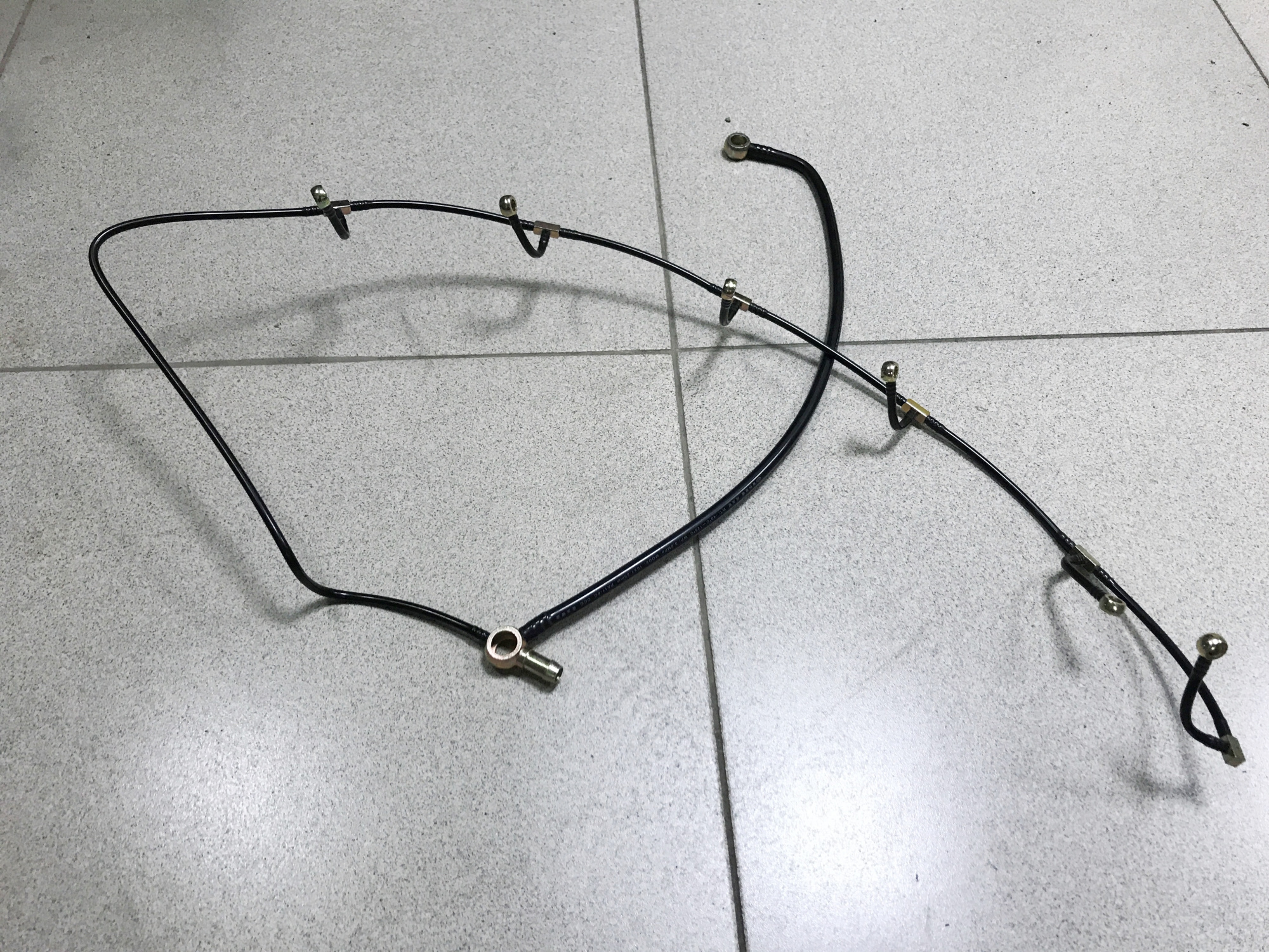 Трубка топливная обратки WP10 SHAANXI Евро-3