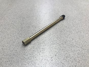 Удлинитель вентиля колеса 150 мм металлический прямой