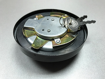 Крышка топливного бака (металл) с ключами HOWO, SHAANXI