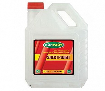 Электролит (1,27) 5л Волга-Ойл