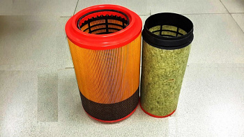 Фильтр воздушный HOWO А7, SHAANXI F3000,Х3000 К-2841