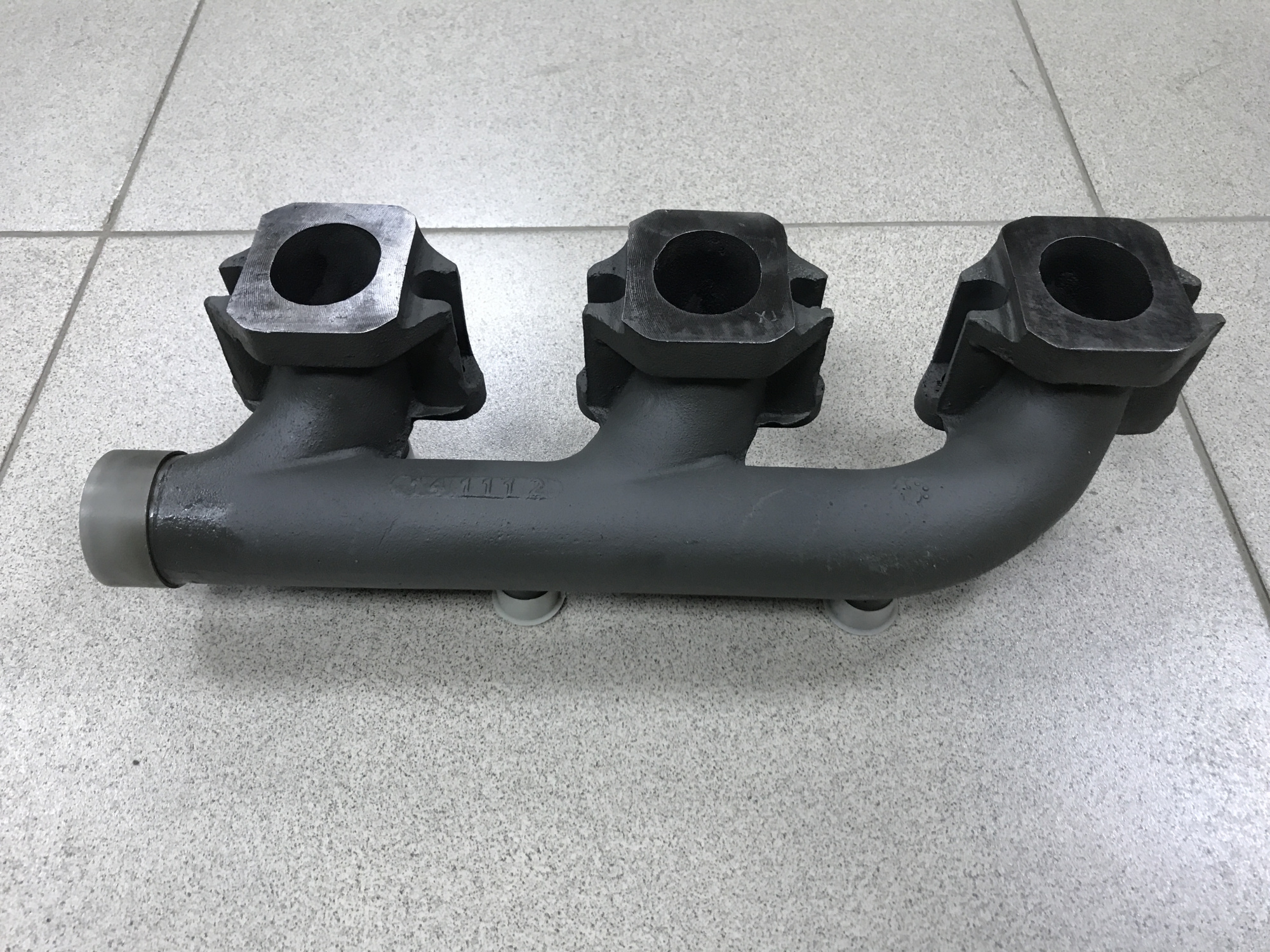 Коллектор выпускной WP10 SHAANXI передний