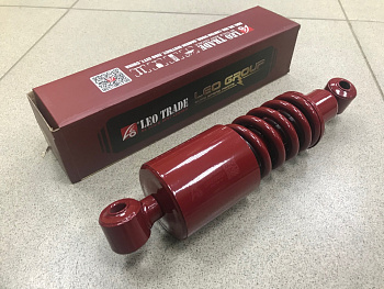 Амортизатор кабины HOWO А7 передний (регулируемый) L=355 LEO